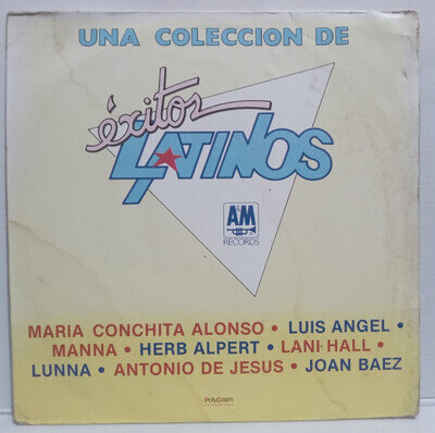 MANA MEXICAN POP ROCK LP 1989 MARIA CONCHITA ALONSO LANI HALL JOAN BAEZ