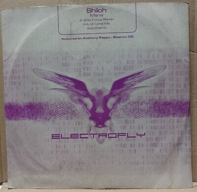 Shiloh ‎– Mana 12" Vinyl VG+/VG 2004 Progressive Breaks
