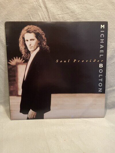 Michael Bolton Soul Provider Album CBS Vinyl LP 1989 A1 465343