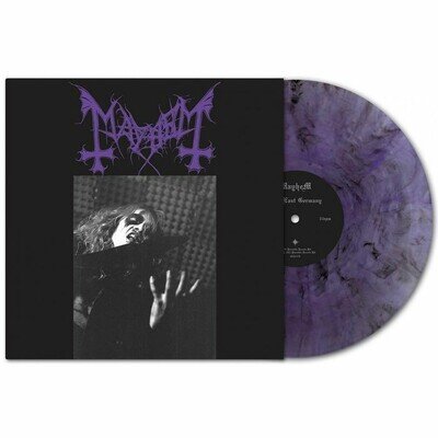 MAYHEM - Live In Leipzig (35th Anniversary Edition) - PURPLE & BLACK VINYL LP