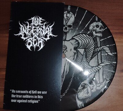 Infernal Sea Agents Satan 7 inch picture disc black metal ukbm mayhem darkthrone