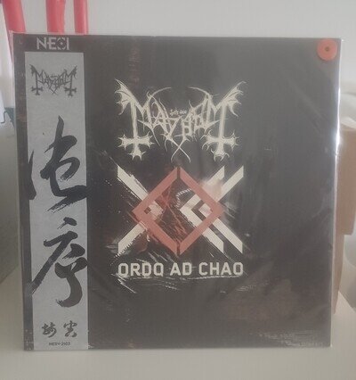 Mayhem ‎– Ordo Ad Chao. Orange [Smoking] vinyl