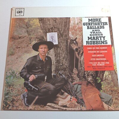 Marty Robbins More Gunfighter Ballads And Trail Songs LP COUNTRY EX / FAST POST