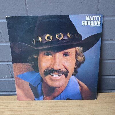 MARTY ROBBINS - Biggest Hits (1982) - 12" Vinyl Record LP - EX