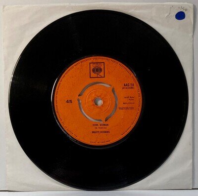 Marty Robbins Devil Woman CBS 45