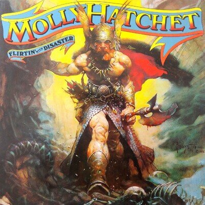 Molly Hatchet - Flirtin' With Disaster - Used Vinyl Record - V16669z