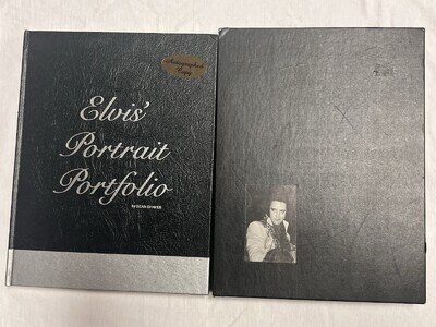 Elvis Portrait Portfolio Book / Autograph And Numbered / Sean Shaver