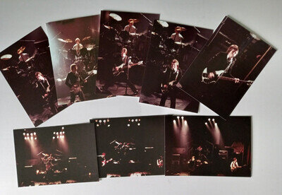 THE JAM BIRMINGHAM ODEON 1977 .SET OF 8 NEW 6X4 PHOTO`S.PAUL WELLER.