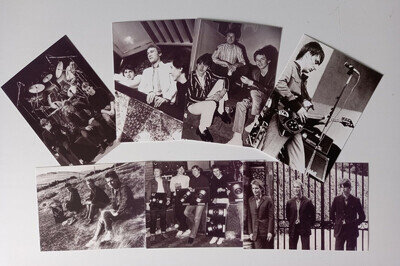THE JAM FAN CLUB.SET OF 7 NEW BLACK & WHITE 6X4 PICTURES.U.K. FREE POST