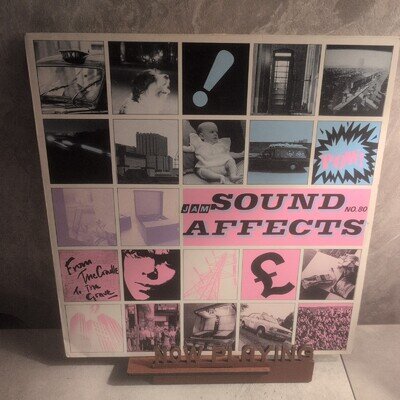 The Jam Sound Affects UK 1st Polydor POLD 5035 Mod Rock That's Entertainment LP
