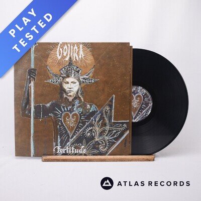 Gojira Fortitude Lyric Sheet LP Album Vinyl Record 075678644511 - NM/EX