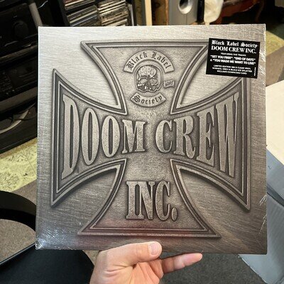 BLACK LABEL SOCIETY DOOM CREW INC. LMT-EDITION CLEAR VINYL W/SPLATTER NEW/SEALED