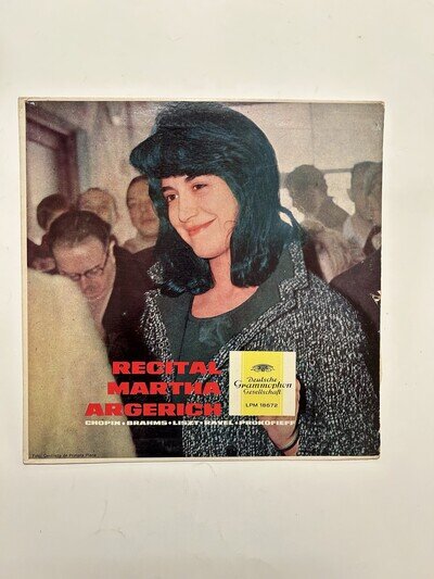 Recital Martha Argerich Deutsche Grammophone Vinyl Record