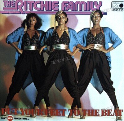 The Ritchie Family - Put Your Feet To The Beat 7in 1979 (VG+/VG+) '*