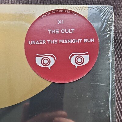 The Cult Under the Midnight Sun 2022 LTD Red coloured vinyl rare still sealed