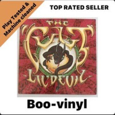 The Cult~ Lil' Devil 7" vinyl single record Jukebox Ready EX / NM Condition