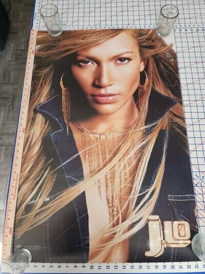 Poster 2001 Jennifer Lopez original promotional promo 24x36