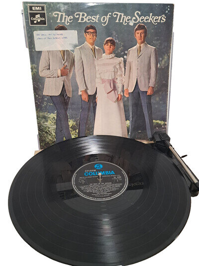 THE BEST OF THE SEEKERS - 12" Vinyl LP 1968 Columbia TA SX 6268 VINYL VG £7.99