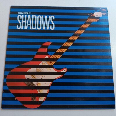 The Shadows / Simply Shadows 1987 COMPILATION VINYL LP / EX / FAST POST