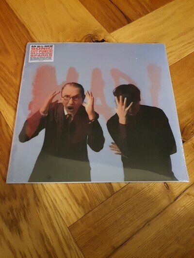 SPARKS: MAD! Blue Vinyl; Lenticular Cover: Sealed New