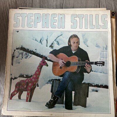 STEPHEN STILLS 1970 self-titled vinyl LP, 1st solo album, Atlantic , VG+vg+ A2B2