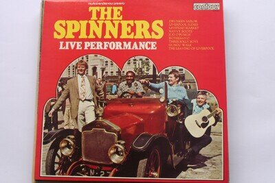 The Spinners – Live Performance Vinyl LP