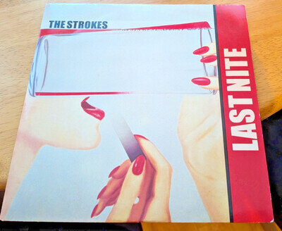 THE STROKES – Last Nite 7" VINYL RARE 2001 UK ROUGH TRADE EX CONDITION INDIE ALT