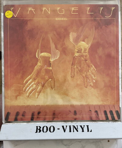 Vangelis - Heaven and Hell Vinyl Lp Record RS 1025 1E / 1E. EX / EX CONDITION