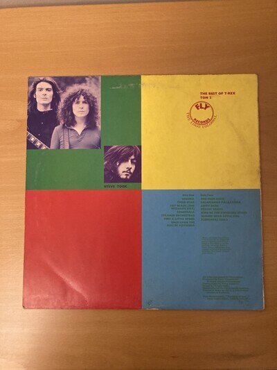 The Best of T.REX 12" vinyl - Flyback