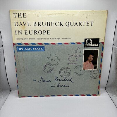 THE DAVE BRUBECK QUARTET-IN EUROPE 682 031 TL - 12’ Vinyl LP
