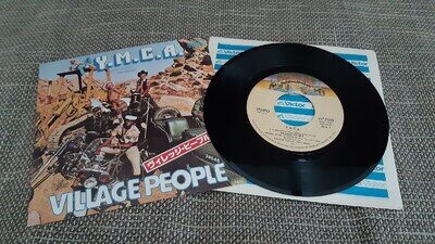 VILLAGE PEOPLE - YMCA 7" 1978 JAPAN CASABLANCA EX