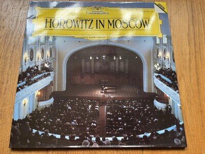 Horowitz In Moscow Vinyl Deutsche Grammophon Digital Recording
