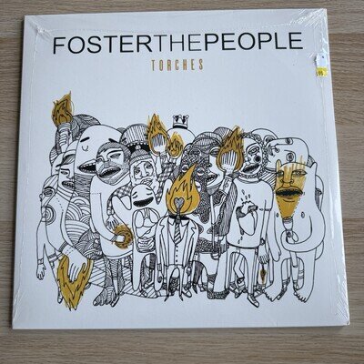 SEALED 2011 Foster The People ‎Torches LP Black Vinyl Album!