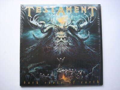 Testament Dark Roots of Earth Gold Splatter ‎NB 2509-1 2012 NM/NM Vinyl LP Album