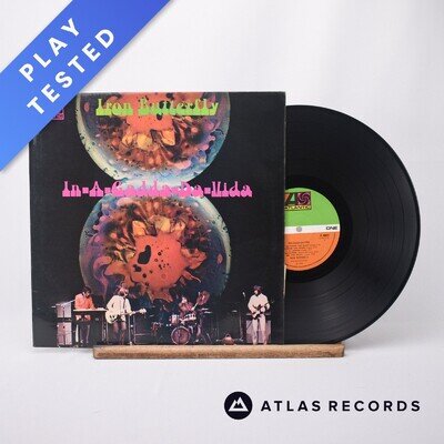 Iron Butterfly In-A-Gadda-Da-Vida Reissue LP Album Vinyl Record K40022 - VG+/EX
