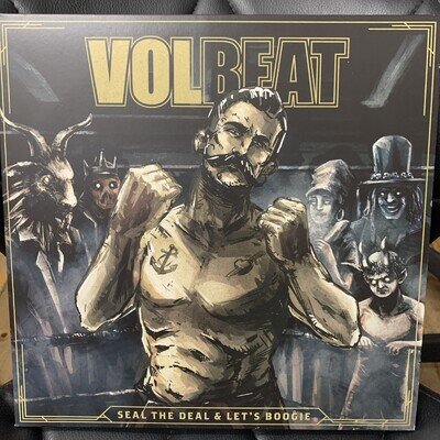 Seal the Deal Let's Boogie Volbeat 2LP Vinyl Ex , Cover Has Light Wear. See Pics