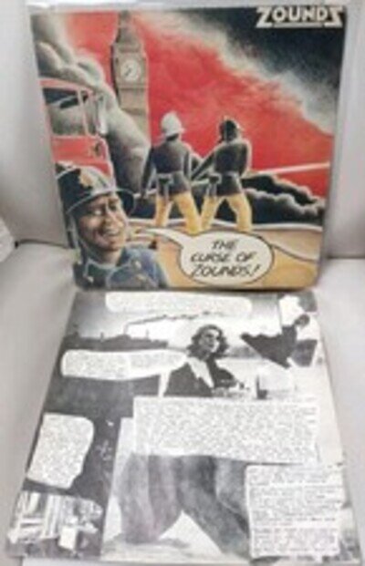 Original 1980 LP By ZOUNDS :The Curse Of ZOUNDS, Rough 31 + White Vinyl Reissue