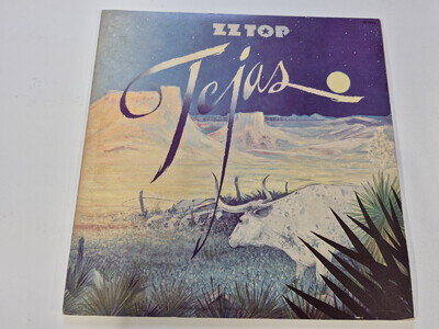 ZZ Top - Tejas Vinyl LP Japan Pressing GP-1050 VG+/VG+