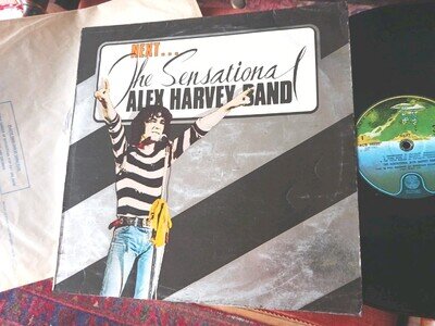 SENSATIONAL ALEX HARVEY BAND- Next… RARE 1974 UK MAIL ORDER LP... DECENT COPY