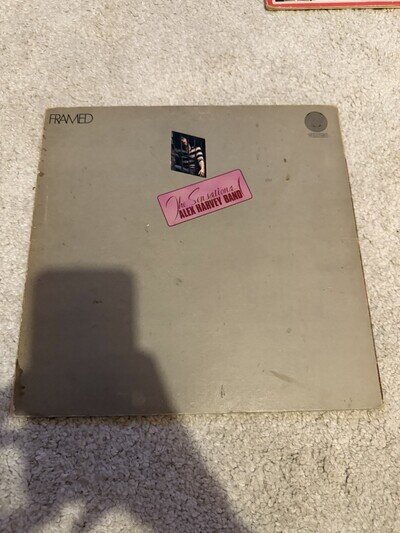 The Sensational Alex Harvey Band - Framed - 12” Vinyl Record LP - 1973 Vertigo