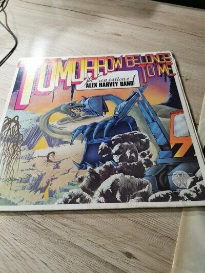 SENSATIONAL ALEX HARVEY BAND TOMORROW BELONGS TO ME VINYL LP GATEFOLD VG/EX