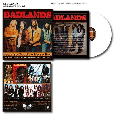 Badlands Feels So Good To Be So Bad LP Vinyl Import BBC Radio 1 Jake E Lee Ozzy