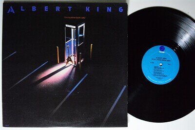 ALBERT KING I'm In A Phone Booth, Baby FANTASY LP NM/VG++ PROMO 1984 blues