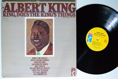 ALBERT KING King, Does The King's Things STAX LP VG++ 1st press 1969 blues
