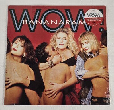 Bananarama WOW Vinyl Record. 2018 Reissue. 12" LP. New & Sealed.