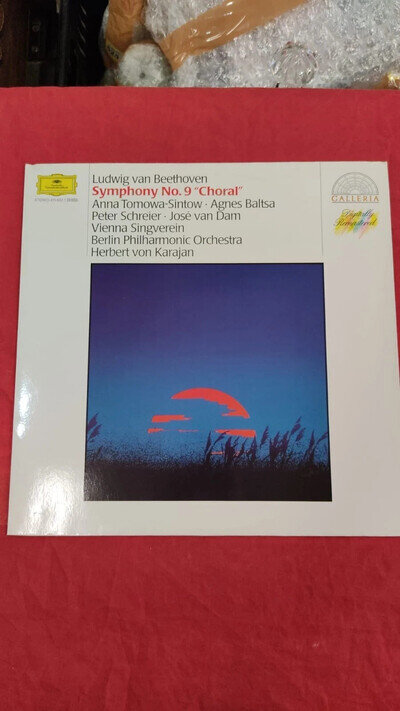 J130 Beethoven - Symphony No.9 1986 Baltsa Karajan DGG Digital Stereo 415 832-1