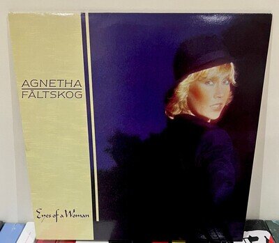 Agnetha Fältskog (Abba) Eyes Of A Woman 1985 UK EPIC LP EPC-26446 +insert All NM