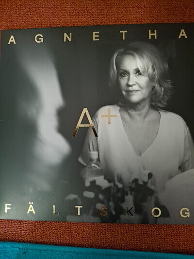 Vinyl LP Album Agnetha Fältskog - A+ (2023) BMG (White colour Vinyl)
