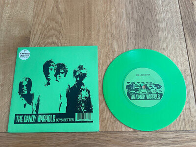 The Dandy Warhols-Boys better.7" green vinyl