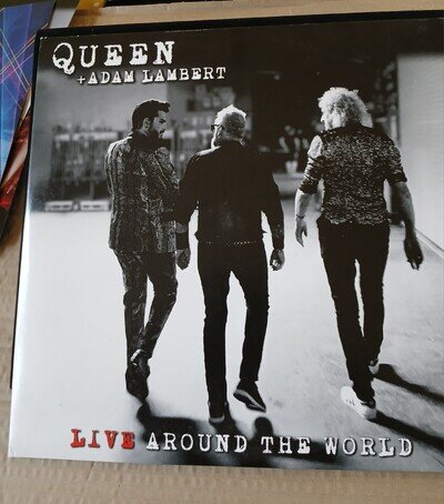 QUEEN & ADAM LAMBERT LIVE AROUND THE WORLD DOUBLE VINYL ALBUM 2020
